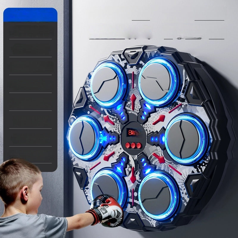 Machine de boxe interactive, intelligente et musicale
