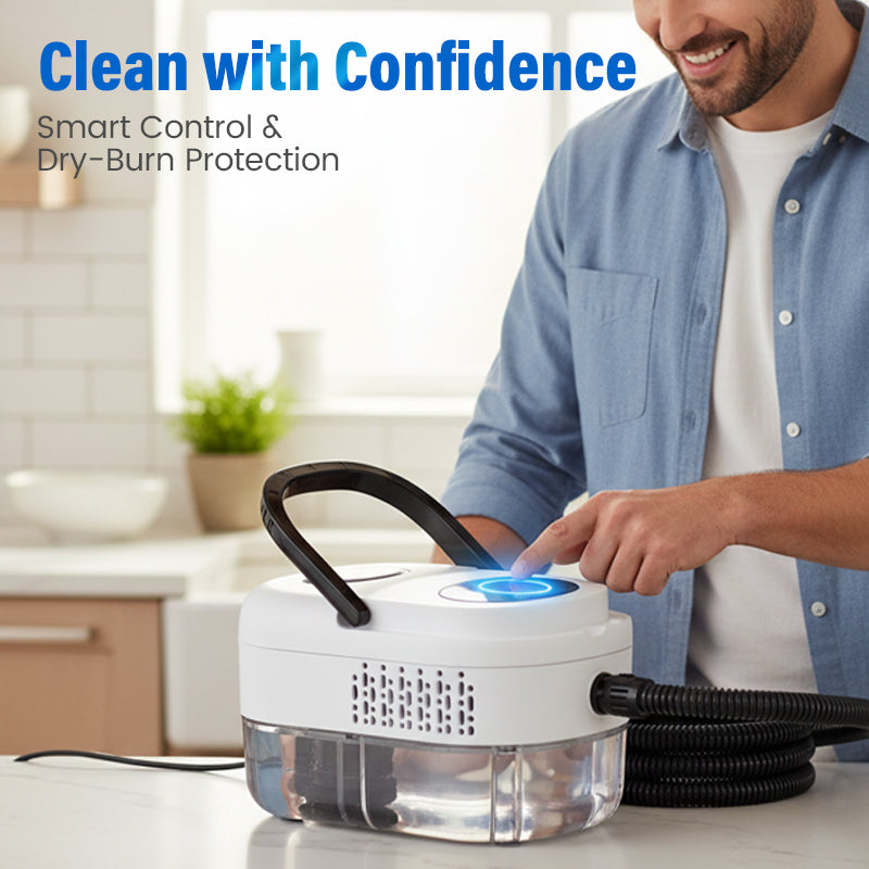 High-temperature multifunctional steam cleaner for home use