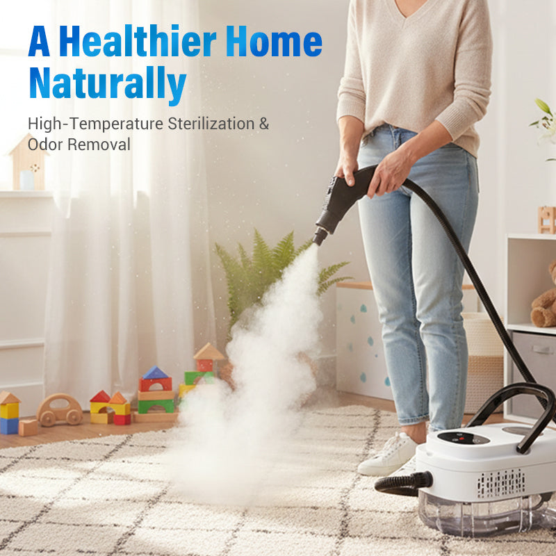 High-temperature multifunctional steam cleaner for home use