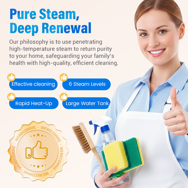 High-temperature multifunctional steam cleaner for home use