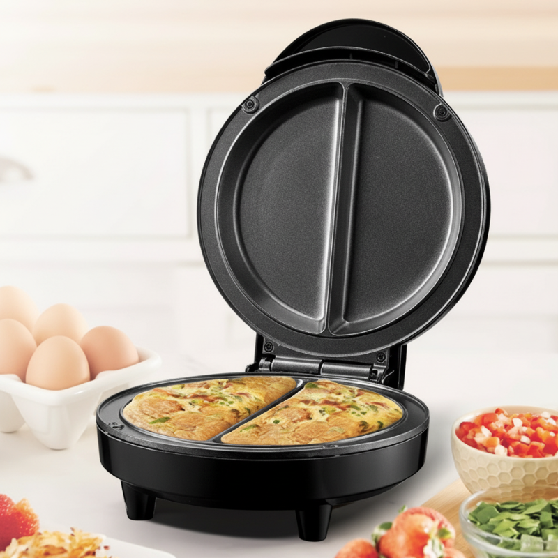 Plaque de cuisson électrique multifonction antiadhésive pour le petit-déjeuner