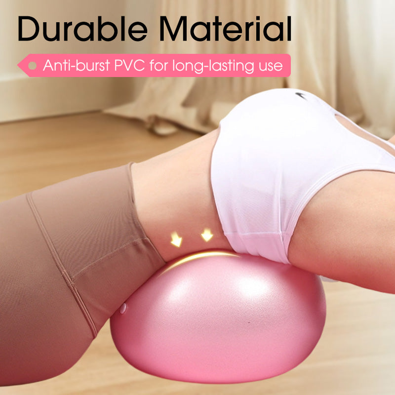 DE RÉDUCTION Ballon de Pilates anti-éclatement 9 pouces, pompe incluse et idéal pour le fitness