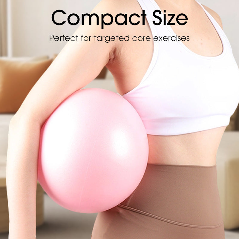 DE RÉDUCTION Ballon de Pilates anti-éclatement 9 pouces, pompe incluse et idéal pour le fitness