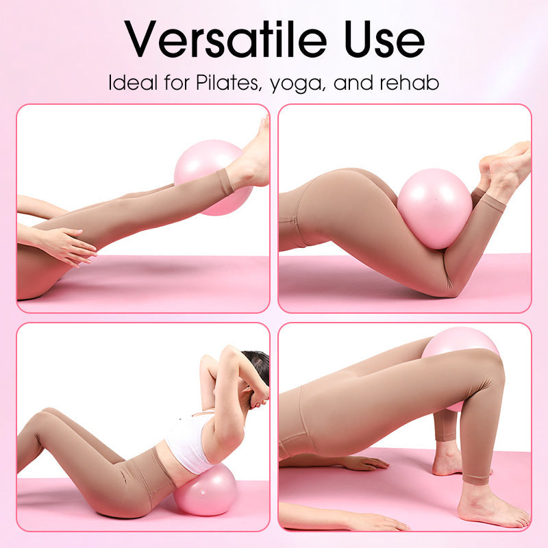 DE RÉDUCTION Ballon de Pilates anti-éclatement 9 pouces, pompe incluse et idéal pour le fitness