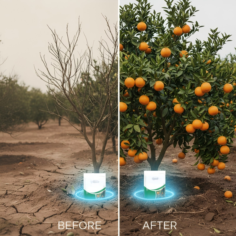 Engrais à libération contrôlée pour fruits