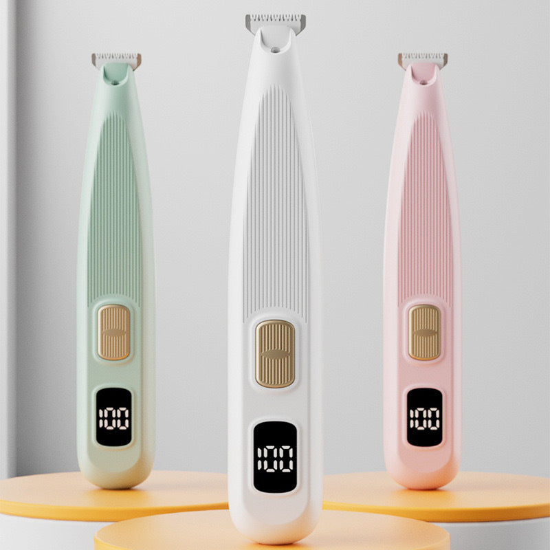 Rasoir électrique efficace et sûr pour animaux domestiques avec lumière LED