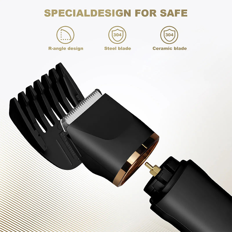 Tondeuse électrique 3 en 1 pour poils corporels, tondeuse sans fil pour poils intimes pour hommes