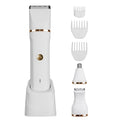 Tondeuse électrique 3 en 1 pour poils corporels, tondeuse sans fil pour poils intimes pour hommes