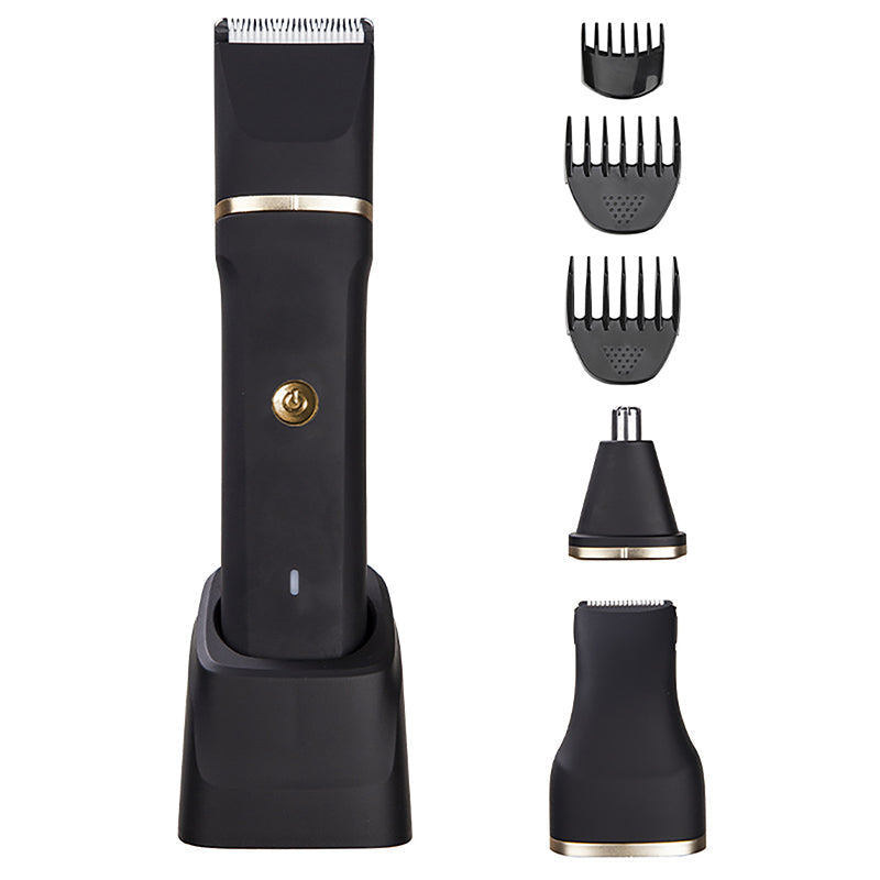 Tondeuse électrique 3 en 1 pour poils corporels, tondeuse sans fil pour poils intimes pour hommes