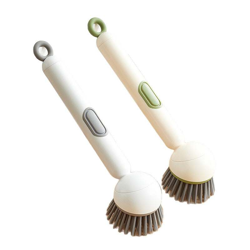 ACHETEZ 2, OBTENEZ-EN 1 GRATUITE Brosse de nettoyage rotative avec long manche pour la vaisselle et les casseroles