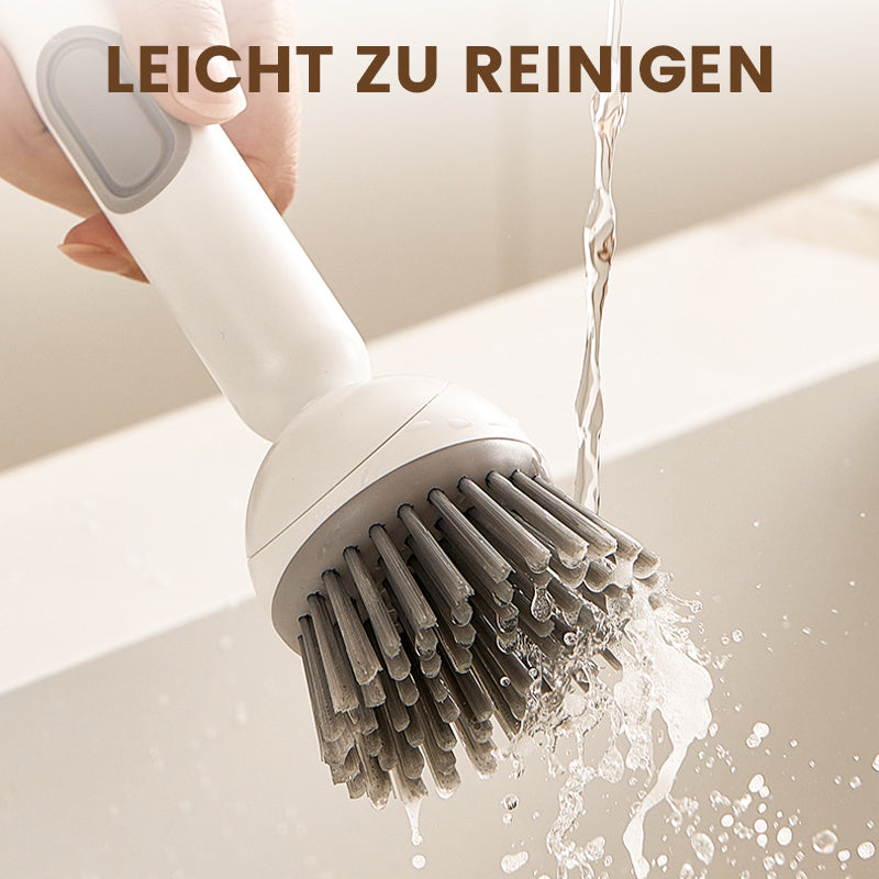 ACHETEZ 2, OBTENEZ-EN 1 GRATUITE Brosse de nettoyage rotative avec long manche pour la vaisselle et les casseroles