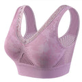 Offre spéciale à durée limitée Soutien-gorge sans armatures en dentelle à maintien élevé pour femme