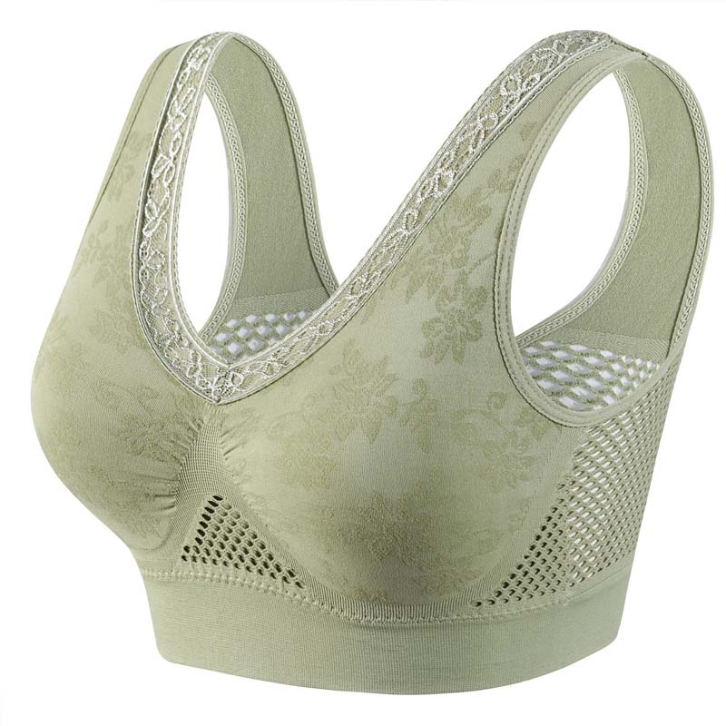 Offre spéciale à durée limitée Soutien-gorge sans armatures en dentelle à maintien élevé pour femme