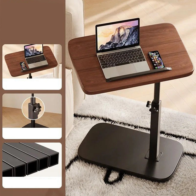 Table pliante réglable en forme de C
