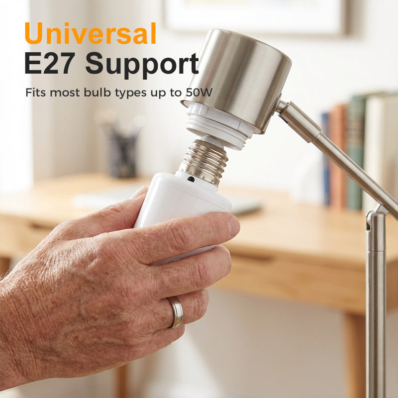 E27 Lamp Socket Kit with Wireless Remote Control