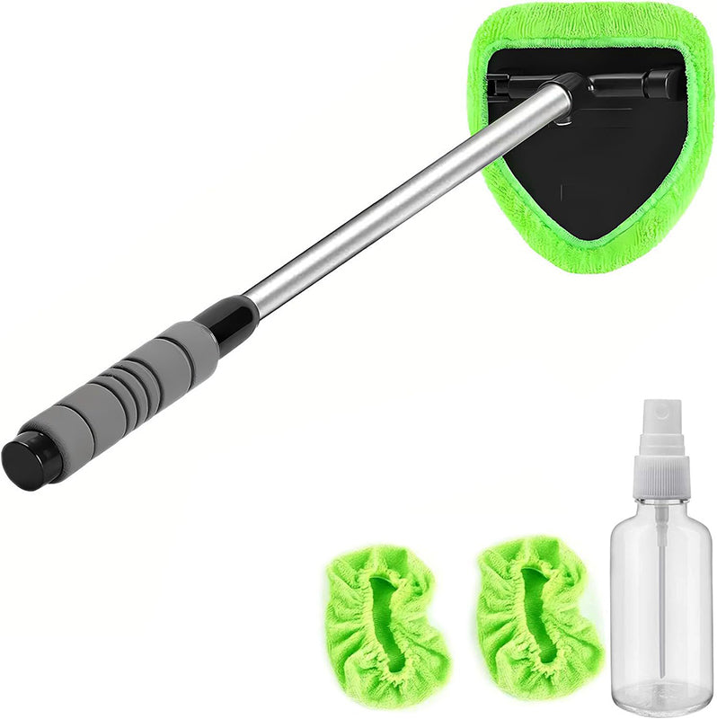 Kit de nettoyage pare-brise avec manche télescopique