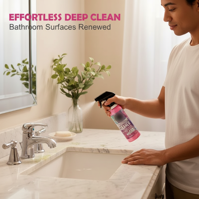 50% OFF Bathroom Multi-Surface Cleaner: Anti-Mold and Limescale