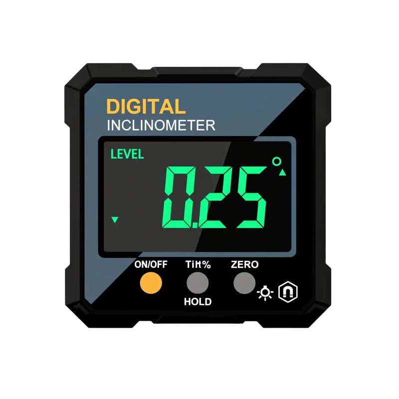 RÉDUCTION : Jauge d'angle numérique magnétique précise, autonivelante & écran LCD