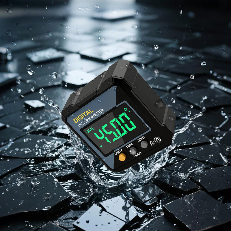 RÉDUCTION : Jauge d'angle numérique magnétique précise, autonivelante & écran LCD