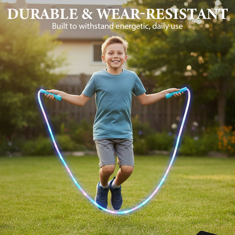 Corde à sauter lumineuse LED pour enfants