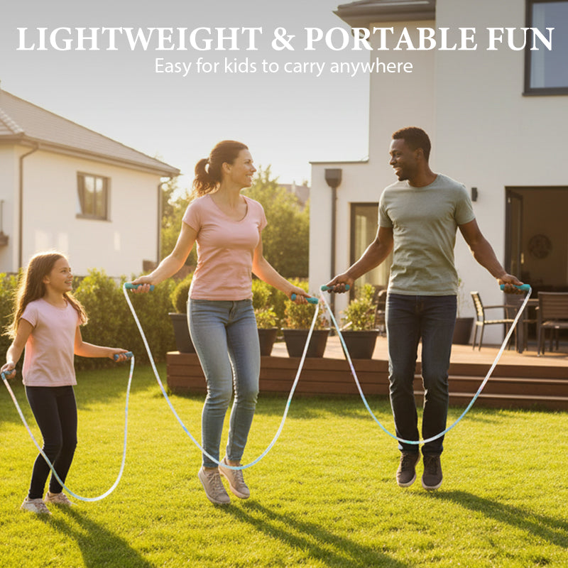 Corde à sauter lumineuse LED pour enfants