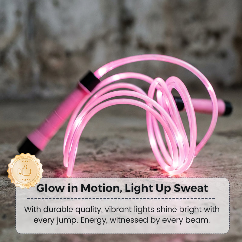 Corde à sauter lumineuse LED pour enfants