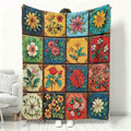 Floral Snuggly Soft Blanket