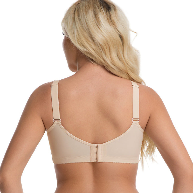 REDUCTION Full-coverage elegant and transparent bra for curvy women
