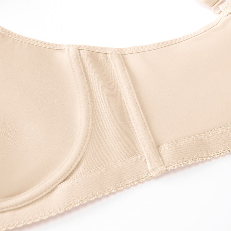 REDUCTION Full-coverage elegant and transparent bra for curvy women