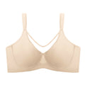 REDUCTION Full-coverage elegant and transparent bra for curvy women