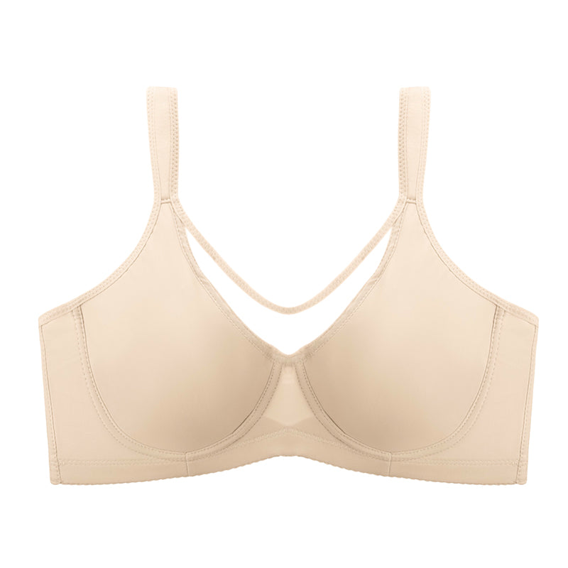 REDUCTION Full-coverage elegant and transparent bra for curvy women