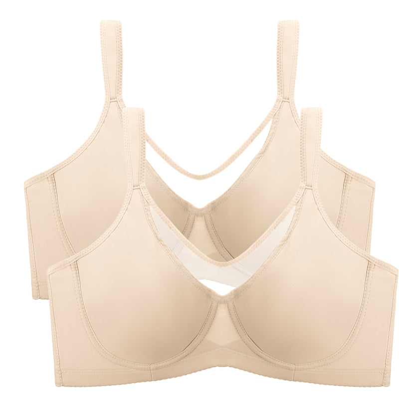 REDUCTION Full-coverage elegant and transparent bra for curvy women