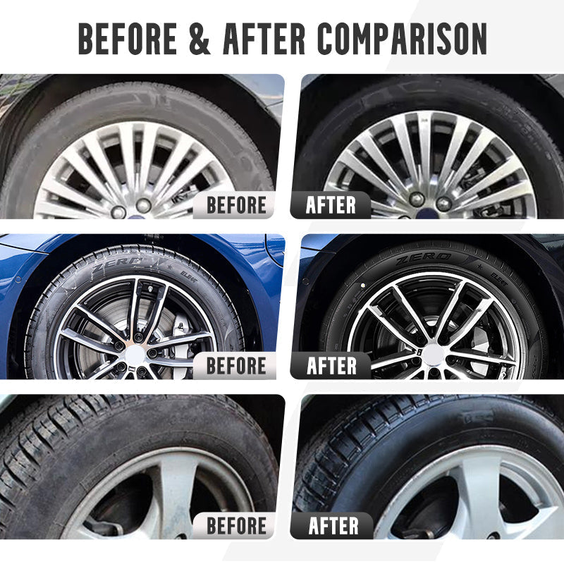 Brilliant Tire Shine & Protector Intense shine, UV and dust protection