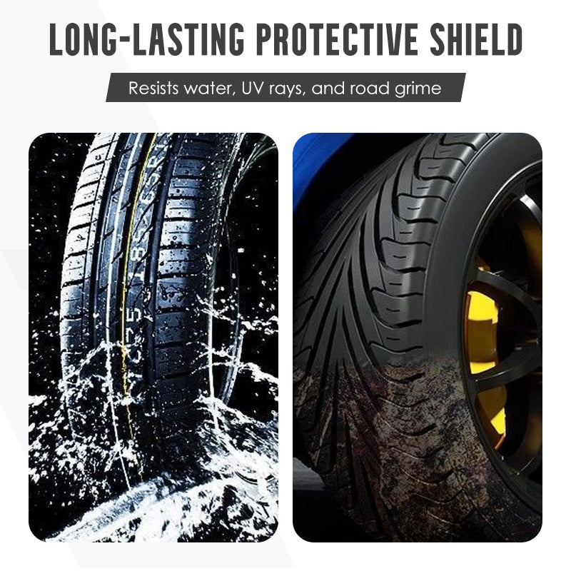 Brilliant Tire Shine & Protector Intense shine, UV and dust protection