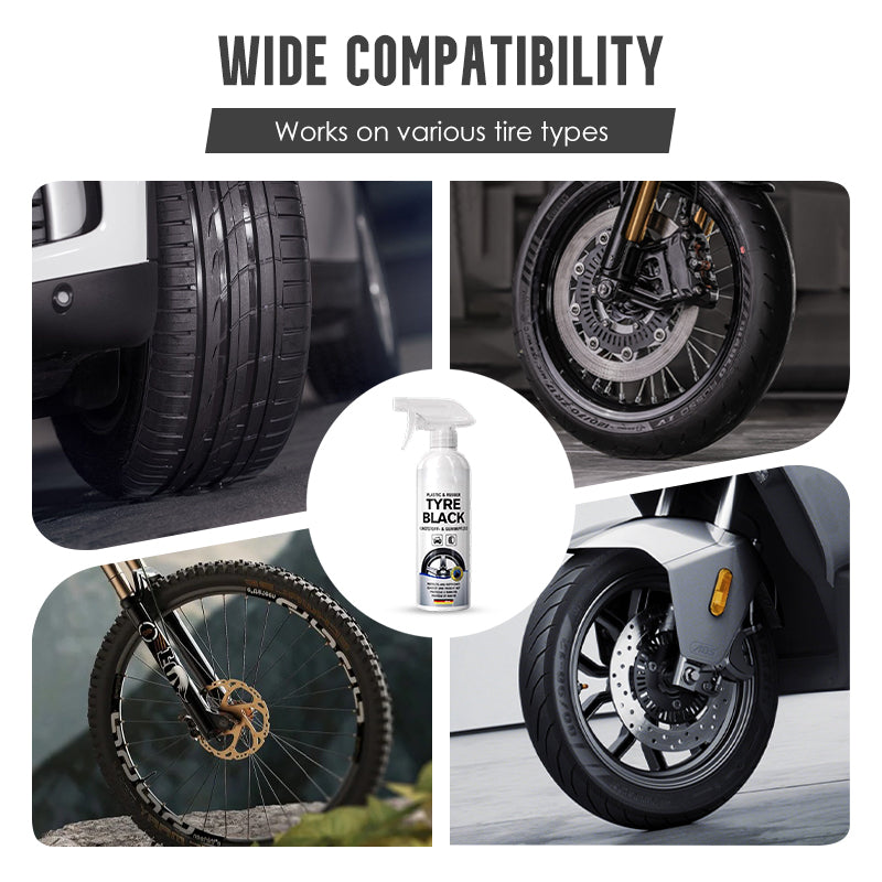 Brilliant Tire Shine & Protector Intense shine, UV and dust protection