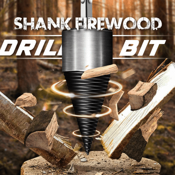 The professional solution for preparing firewood. This set of robust drill bits allows logs to be processed quickly.
