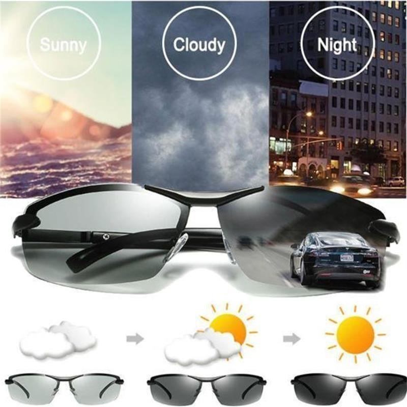 Lunettes de soleil photochromiques 2026 avec verres polarisés antireflet (50 % de réduction)