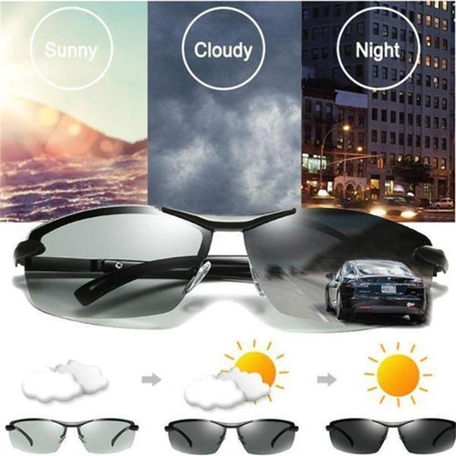 Lunettes de soleil photochromiques 2026 avec verres polarisés antireflet (50 % de réduction)