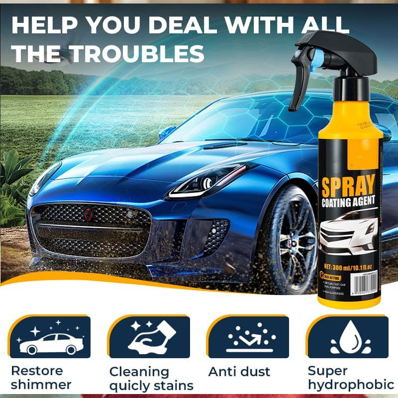 Nano-hydrophobic spray for car coating