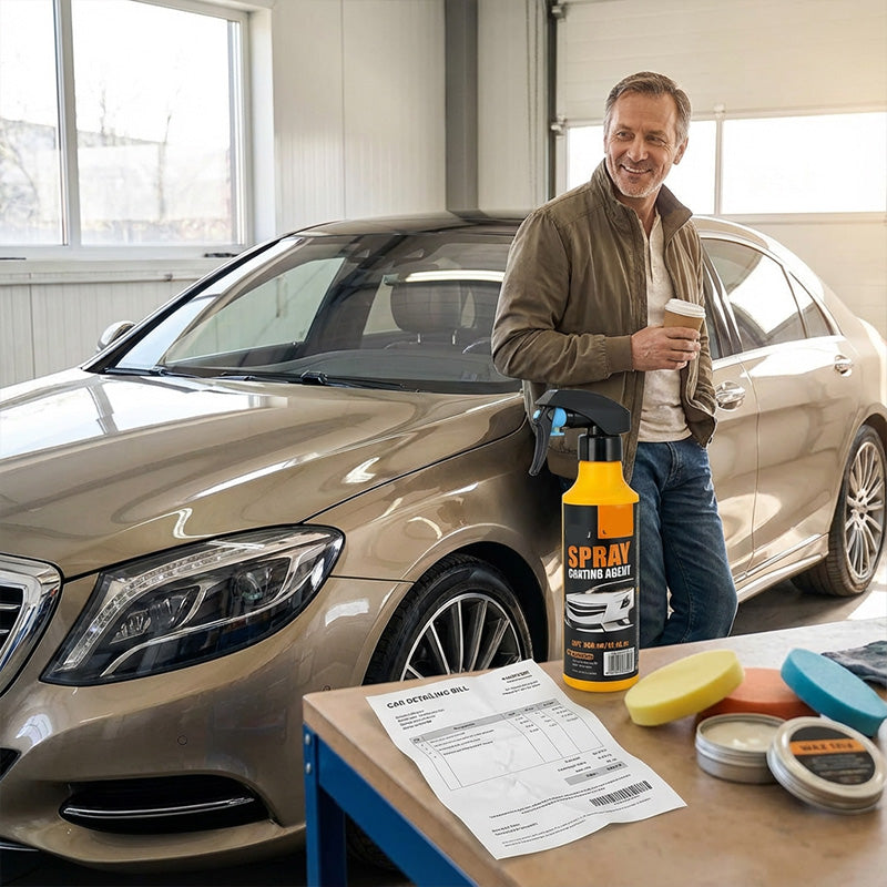 Nano-hydrophobic spray for car coating