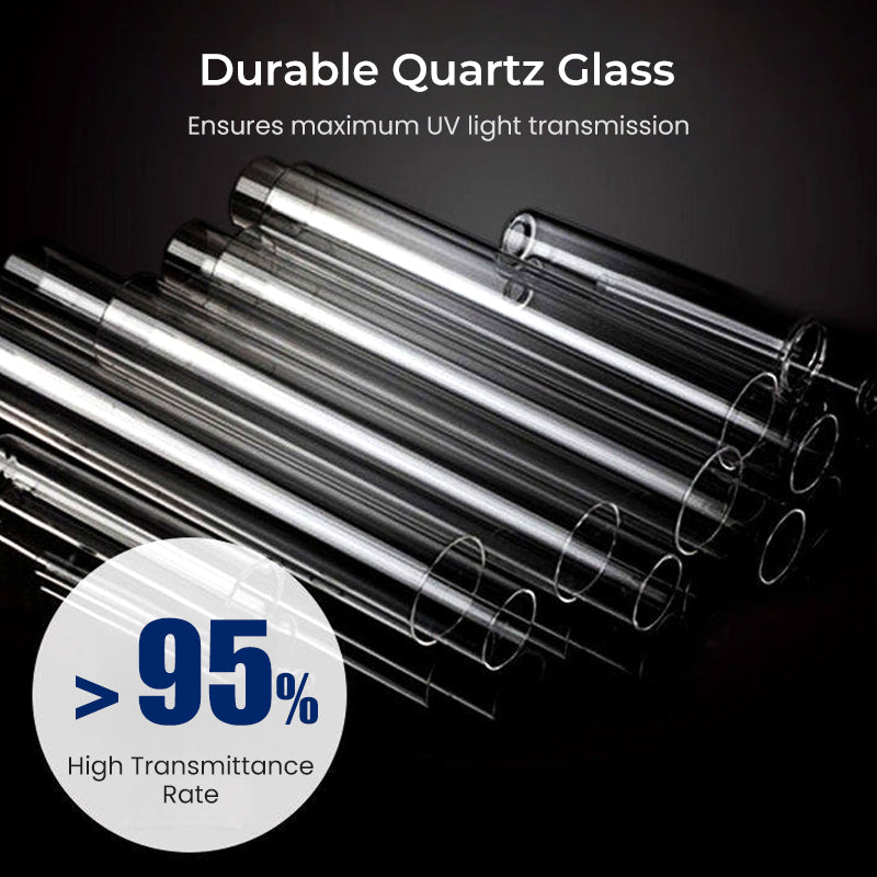 Lampe UV submersible stérilisante avec minuterie pour aquariums