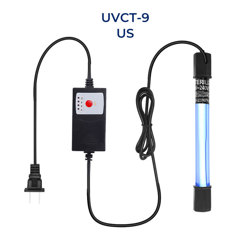 Lampe UV submersible stérilisante avec minuterie pour aquariums