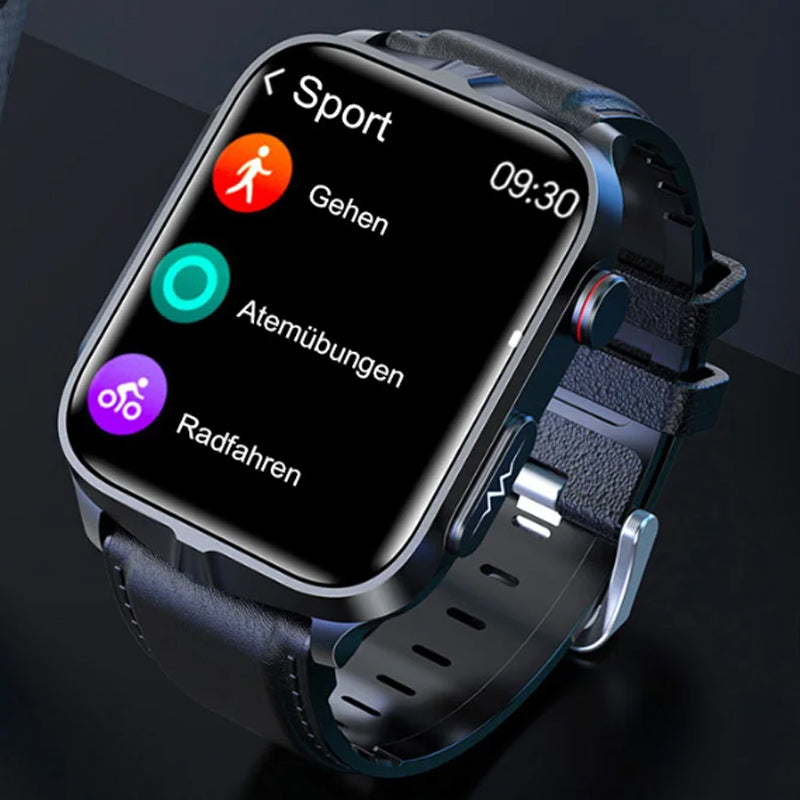 Montre connectée pour femmes et hommes, bracelet connecté avec fonction d'appel, montre de fitness avec suivi du sommeil/100 sports/podomètre étanche IP68