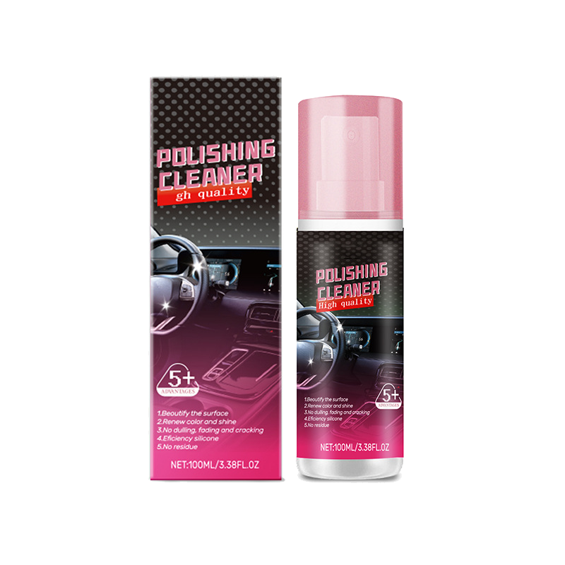 Polish Instantan pour Intérieur Auto Brillance Immédiate, Protection Durable et Facile à Appliquer