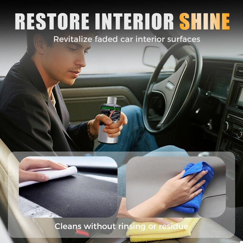 Polish Instantan pour Intérieur Auto Brillance Immédiate, Protection Durable et Facile à Appliquer