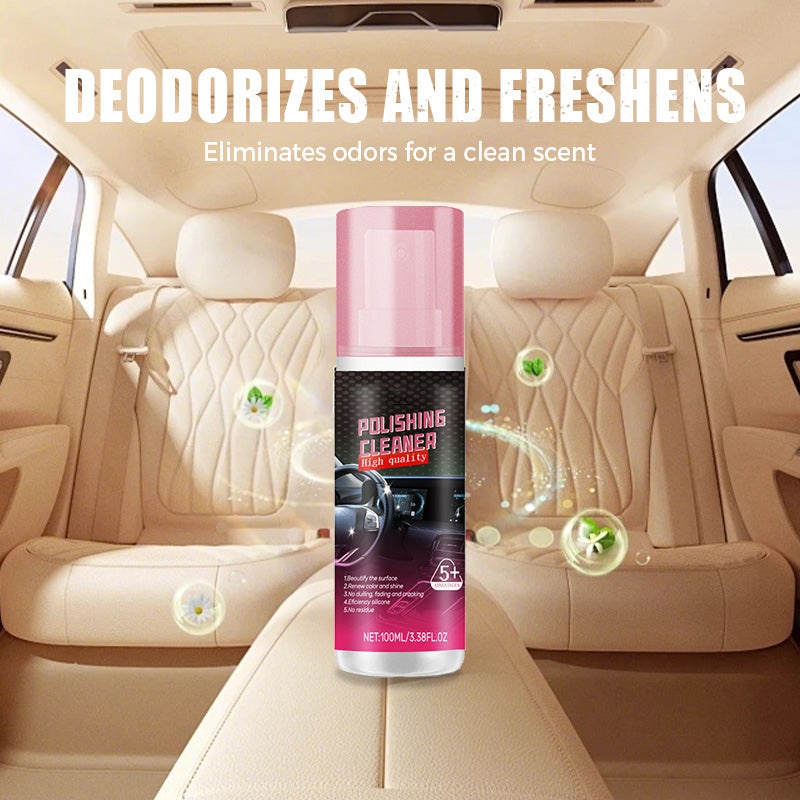 Polish Instantan pour Intérieur Auto Brillance Immédiate, Protection Durable et Facile à Appliquer