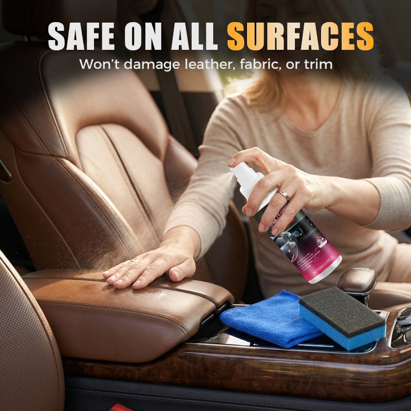 Polish Instantan pour Intérieur Auto Brillance Immédiate, Protection Durable et Facile à Appliquer