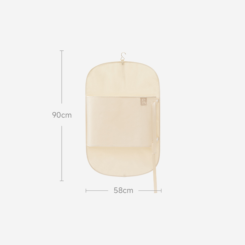 Sac de rangement anti-poussière, housse de protection par compression pour vêtements, à placer dans les armoires