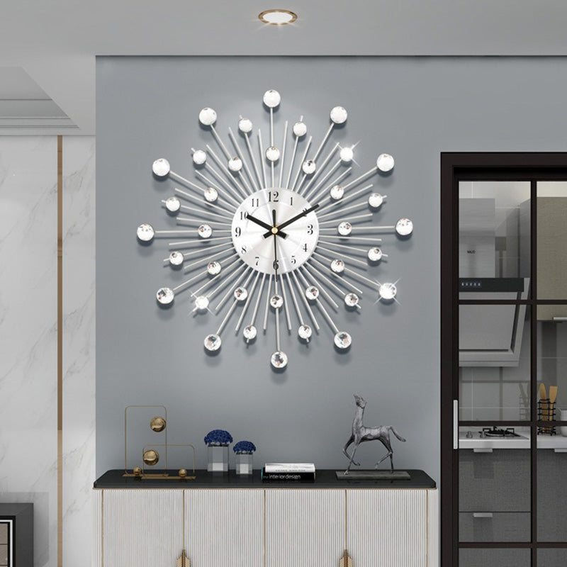 Creative wall clock for living room decoration