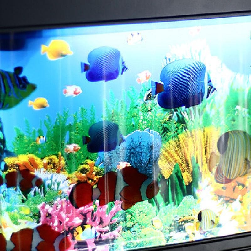 Idée cadeau - Lampe décorative aquarium poissons tropicaux
